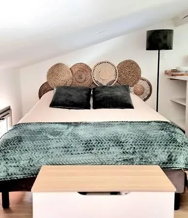 公寓 Cocon Sous Les Toits - Metro Jeanne D'arc - Gare *